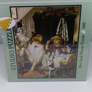 Studio 500pcs puzzle bits & pieces